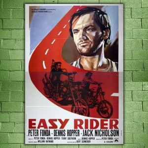 Original Poster Easy Rider - 140x200 CM - Jack Nicholson
