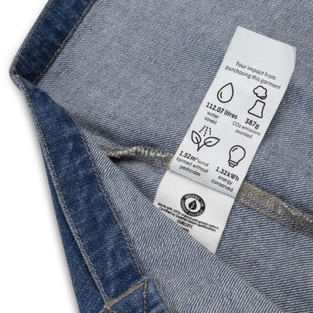 Borsa Shopping Bag Shopper Denim Jeans Personalizzata a colori, foto, grafica, immagini,logo