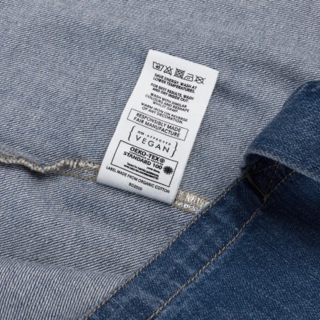 Borsa Shopping Bag Shopper Denim Jeans Personalizzata a colori, foto, grafica, immagini,logo