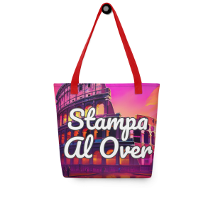Shopping Bag Con Stampa All Over 2