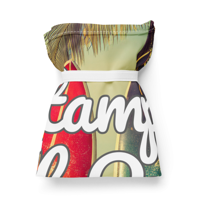 Shopping Bag Con Stampa All Over