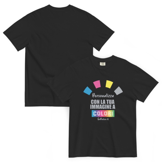 T-shirt Maglietta Unisex Garment Pesonalizzata