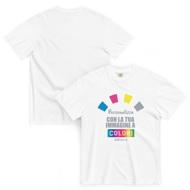 T-shirt Maglietta Unisex Garment Pesonalizzata