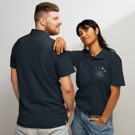 Maglia Polo Manica Corta 100% Cotone Personalizzata Con Ricamo