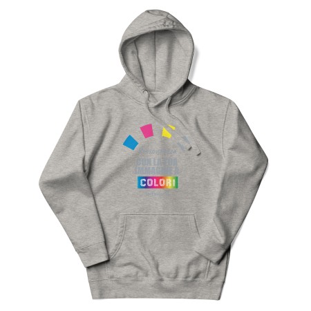 Felpa Con Cappuccio Unisex Personalizzata A Colori M2580