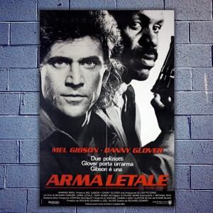 Manifesto Originale Arma Letale - 100x140 CM -  Mel Gibson