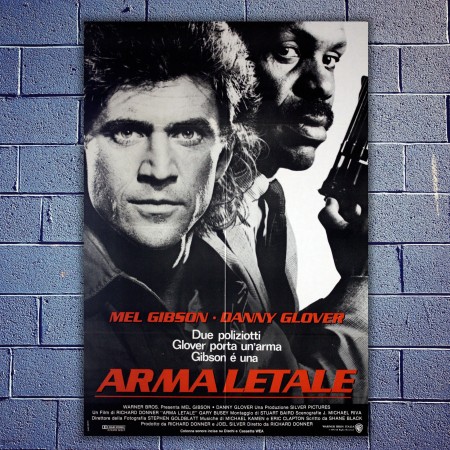 Manifesto Originale Arma Letale - 100x140 CM -  Mel Gibson