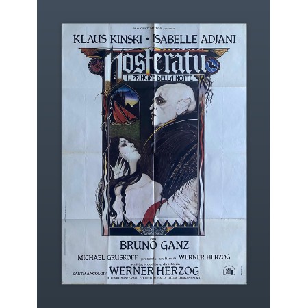 Film Poster Manifesto Originale Nosferatu Il Principe Della Notte - Herzog - 1979 - Klaus Kinski