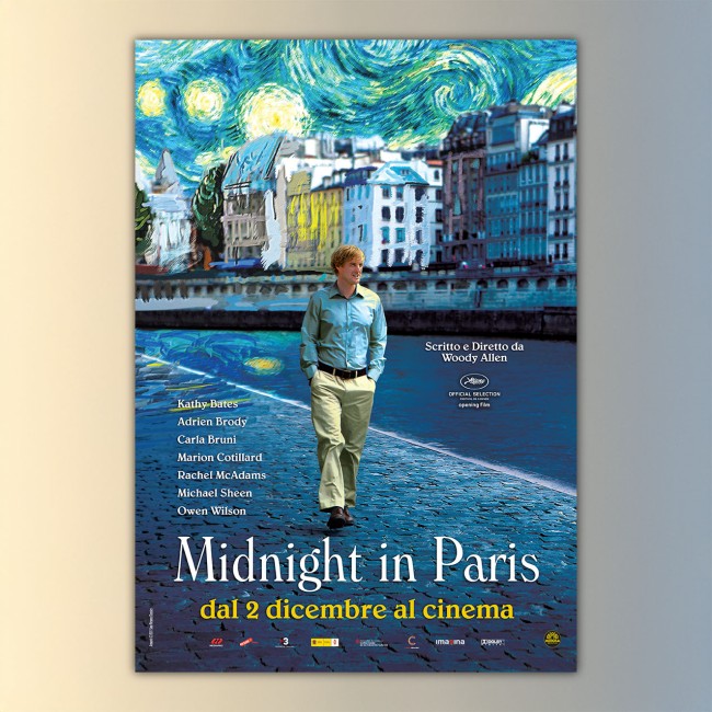 Poster Midnight In Paris - 70X100 CM