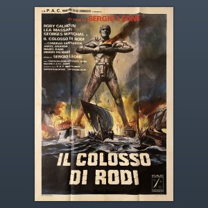 Manifesto Cinema Il Colosso Di Rodi - 1961 - 100x140 CM