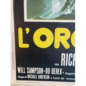 Manifesto L'Orca Assassina - 100x140 CM - 1977 2