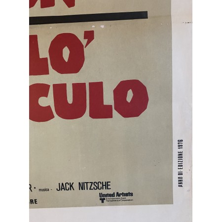 Manifesto Qualcuno Volò Sul Nido Del Cuculo - 1975 - 100X140 CM - Jack Nicholson