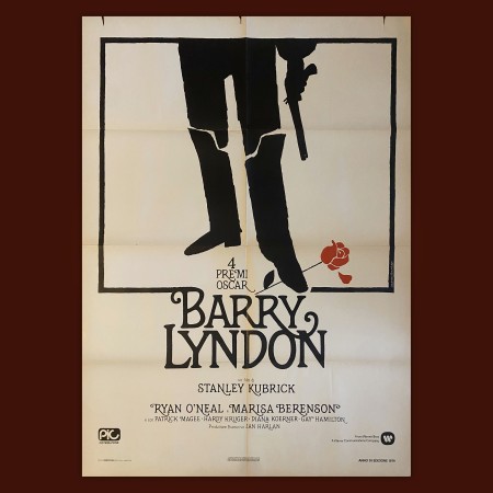 Manifesto Barry Lyndon - 1975  Stanley Kubrick - 100X140 CM - Poster cinema