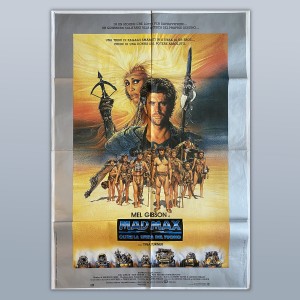 Manifesto Mad Max Oltre La Sfera Del Tuono - 1985 - 100X140 cm - Mel Gibson, Tina Turner