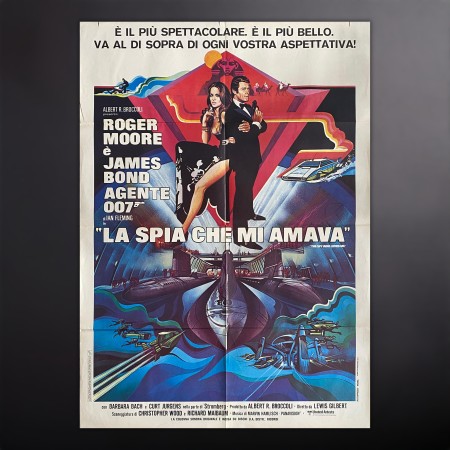 La Spia Che Mi Amava - 1977 - Roger Moore - 100x140 CM - 007 James Bond