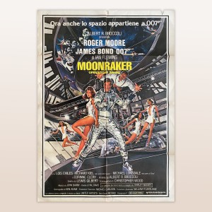 Manifesto cinematografico  Moonraker Operazione Spazio - 1979 - 100X140 CM - Roger Moore