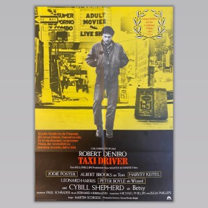 Film Poster Taxi Driver - Robert De Niro - 1976 - 60X84 CM