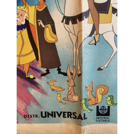 Manifesto La Bella Addormentata Nel Bosco -1959 - 140X200 CM