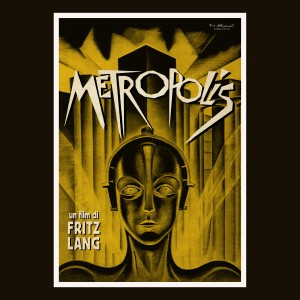Poster Metropolis Fritz Lang -70X100 CM