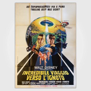 Manifesto L'Incredibile Viaggio Verso L'Ignoto 1975 - 140X200 CM