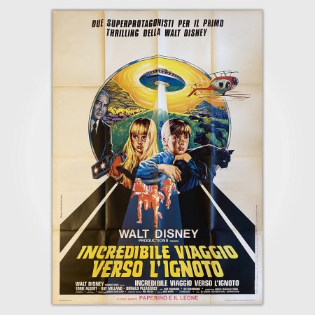 Manifesto L'Incredibile Viaggio Verso L'Ignoto 1975 - 140X200 CM