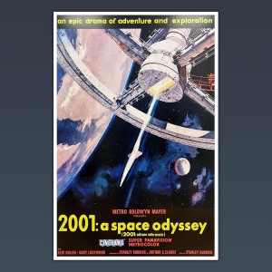 Poster 2001 Odissea Nello Spazio  Stanley Kubrick - 70x100 CM