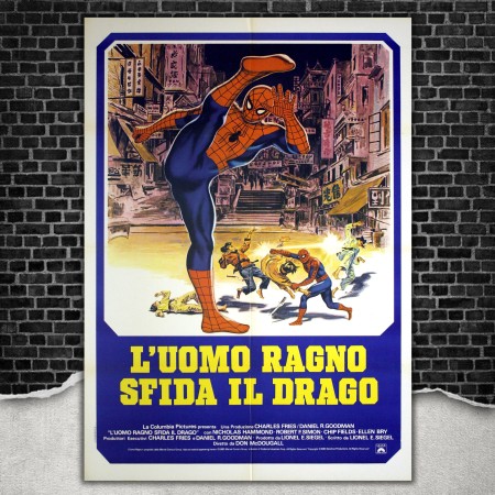 Original Film poster Spider Man - 100x140 CM -E.W. Swackhamer