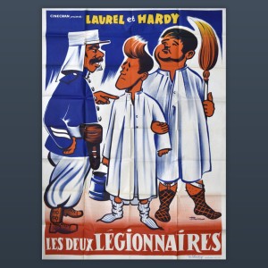 Manifesto Cinema originale Legione Straniera Les Duex Legionnaries Beau Hunks