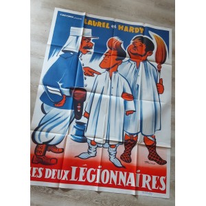 Manifesto Cinema originale Legione Straniera Les Duex Legionnaries Beau Hunks 2