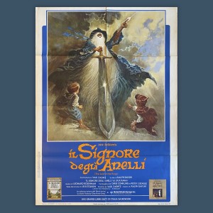 Film Poster Manifesto Il Signore Degli Anelli The Lord of the Rings 1978