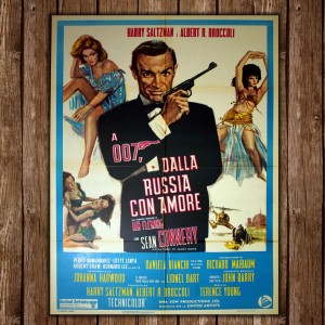 Original Movie Posters James Bond 007 Goldfinger - 100x140 CM