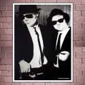 Film Poster Cinema Blues Brothers BW - 70x100 CM