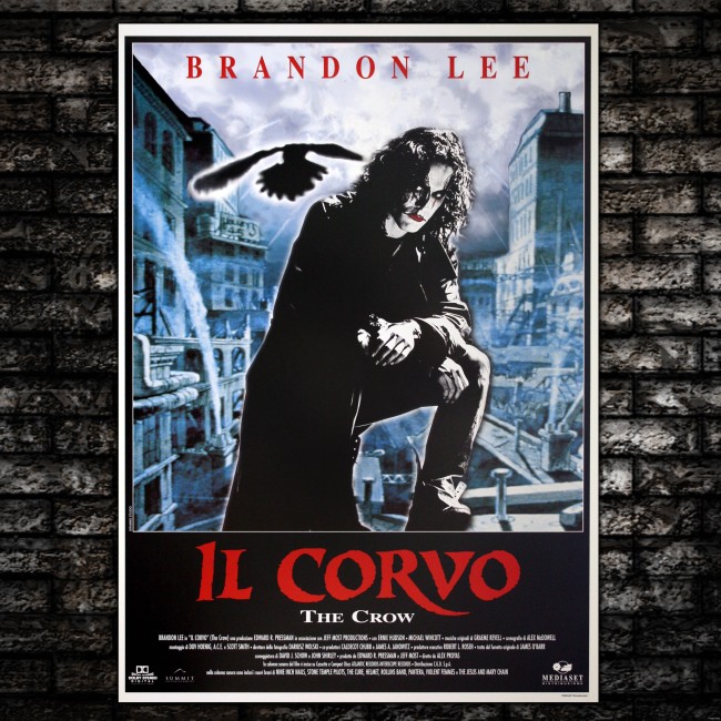Film Poster Il Corvo The Crow , Brandon Lee - 70x100 CM