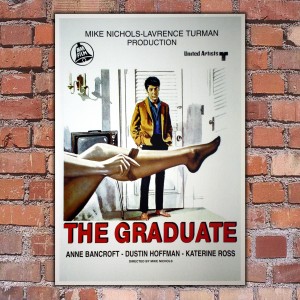 Film Poster Il Laureato The Graduate Dustin Hoffman - 70X100 CM