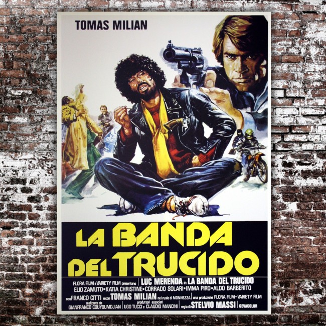 Film  Poster La Banda Del Trucido, Tomas Milian 70x100 CM
