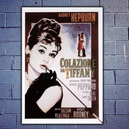 Poster Breakfast At Tiffany's - Audrey Hepburn-70x100 cm