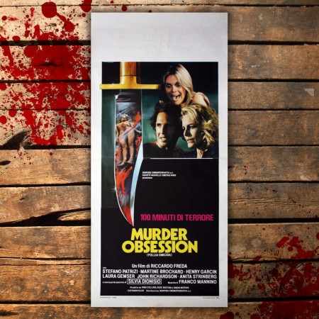 Original Movie Poster Una Farfalla Con Le Ali Insanguinate - 33x70 CM
