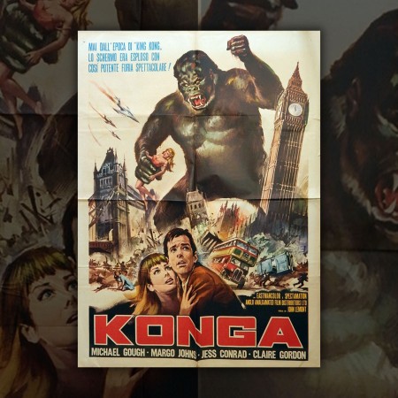 Manifesto Originale Konga - 100x140 CM