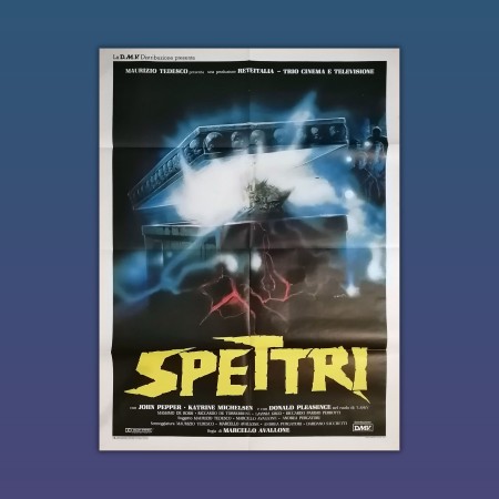 Manifesto Originale 2F Spettri - 1987 - Marcello Avallone