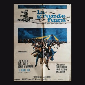 Manifesto Originale 2F La Grande Fuga - Steve McQueen - 1963