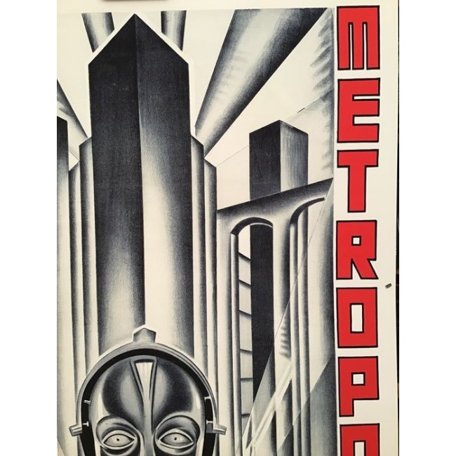 Manifesto Vintage Metropolis Fritz Lang Edizione Limitata 100x140 CM