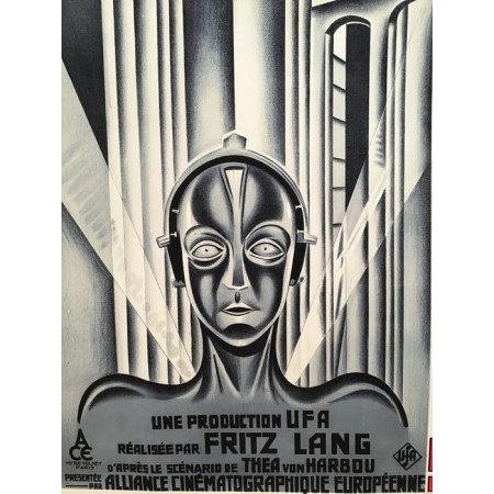 Manifesto Vintage Metropolis Fritz Lang Edizione Limitata 100x140 CM