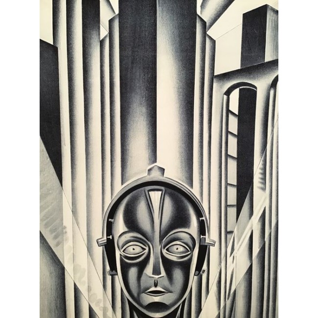 Manifesto Vintage Metropolis Fritz Lang Edizione Limitata 100x140 CM