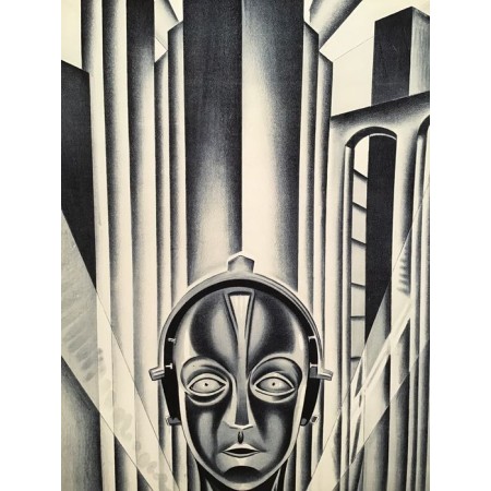 Manifesto Vintage Metropolis Fritz Lang Edizione Limitata 100x140 CM
