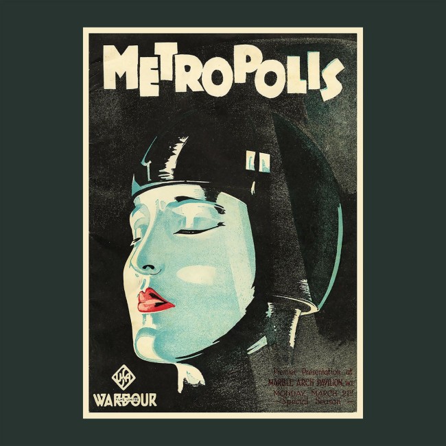 Poster Vintage Metropolis Fritz Lang - 50X70 CM