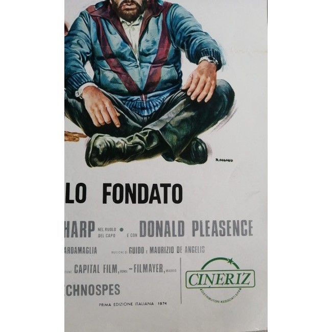 Locandina Originale Prima Edizione Altrimenti Ci Arrabbiamo - 1974