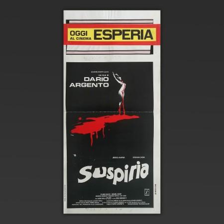 Locandina Originale Suspiria - Dario Argento 1977 - 33x70 CM