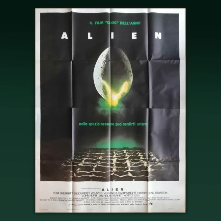 Manifesto Originale 4F Alien Ridley Scott - 1979 - 140X200 CM
