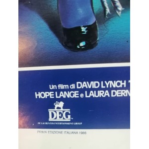 Locandina Originale Velluto Blu - 1986 - David Linch - 33x70 CM 2