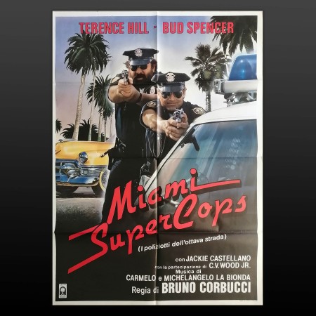 Manifesto Originale 2F Miami Supercops - I Poliziotti Dell'Ottava Strada
